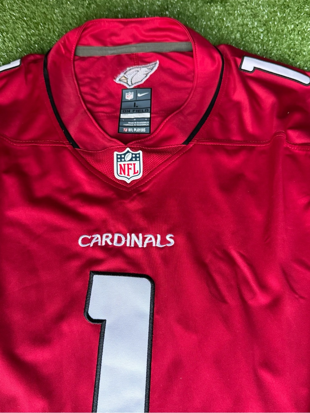 Nike Red Arizona Cardinals #1 Football Jersey